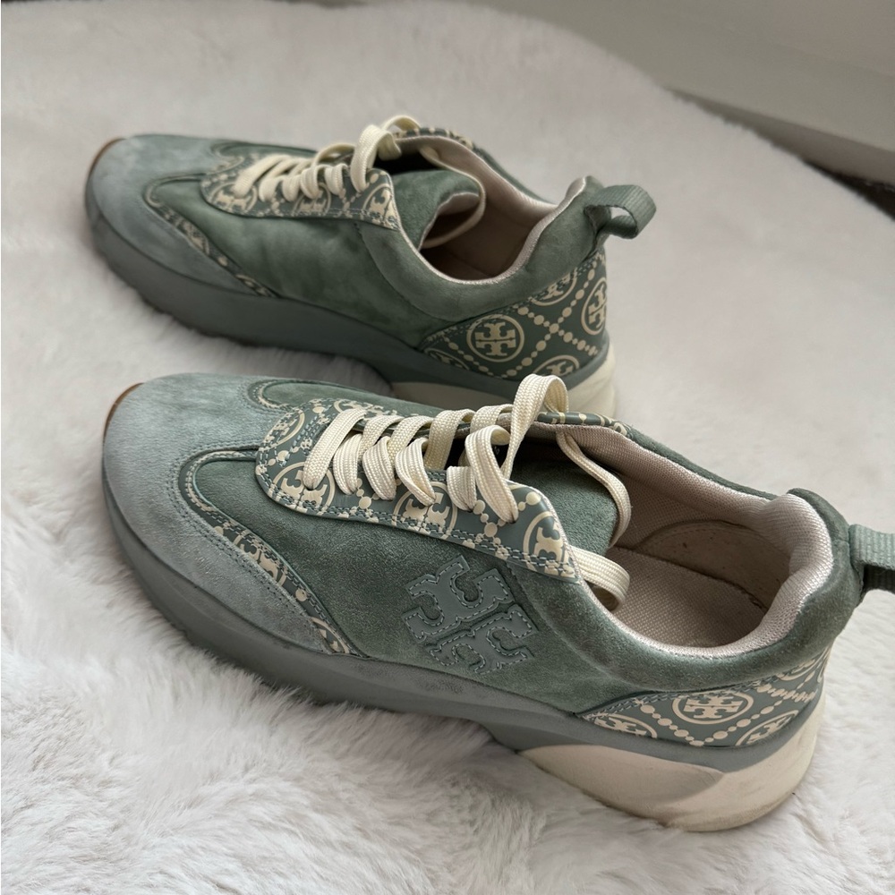 Tory Burch T Monogram Good Luck Trainer